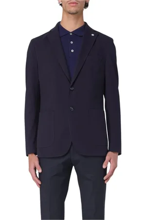 Manuel Ritz Blazers, male, , Size: M Stretch Blazer for Men
