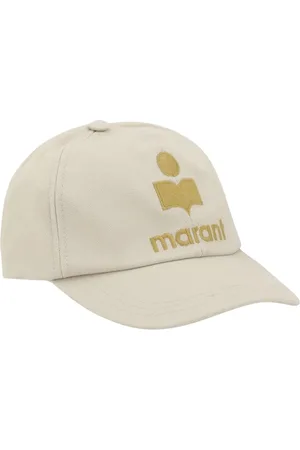 Isabel Marant Caps, female, , Size: 59 CM Canvas Logo Cap Elegant Hat