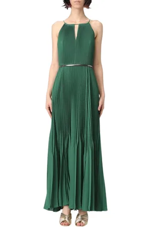 Max Mara Gowns, female, , Size: M Elegant Pleated Maxi Dress