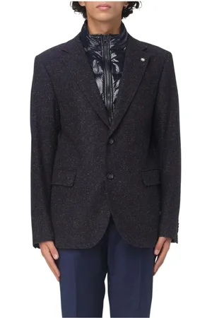 Manuel Ritz Blazers, male, , Size: XL Blazer with Detachable Liner