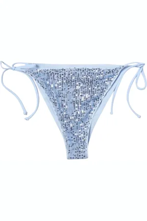 MC2 SAINT BARTH Bikinis, female, , Size: M Sequin Bikini Bottoms