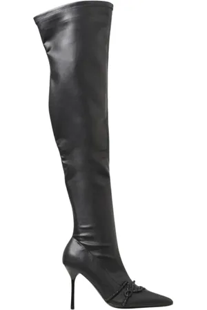 Karl Lagerfeld Over-knee Boots, female, , Size: 11 US OvertheKnee PointedToe Boots