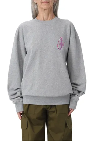 J.W.Anderson Sweatshirts, female, , Size: S Anchor Logo Sweatshirt Relaxed Fit