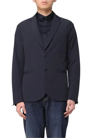 Armani Exchange Blazers, male, , Size: L Classic Two Button Men
