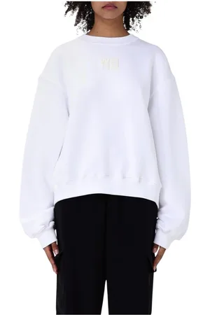 Alexander Wang Sweatshirts, female, , Size: M Logo Crewneck Sweatshirt