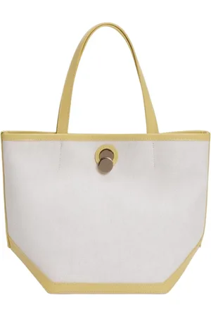 Fabiana Filippi Tote Bags, female, , Size: ONE SIZE Leather Trim Tote Bag
