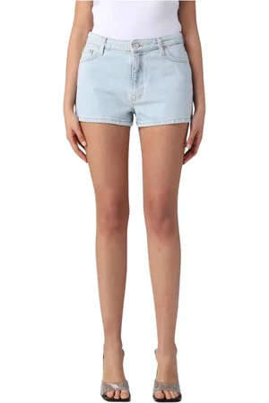 Chiara Ferragni Denim Shorts, female, , Size: W26 Classic Denim Shorts