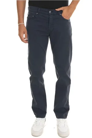 HARMONT&BLAINE Slim-fit Trousers, male, , Size: L Slim Fit Casual Trousers