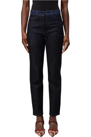 Fendi Slim-fit Jeans, female, , Size: 3XS Denim Straight Leg Jeans