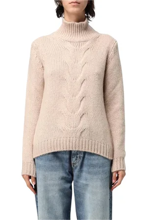 K-Way Turtlenecks, female, , Size: M Cable Knit Sweater