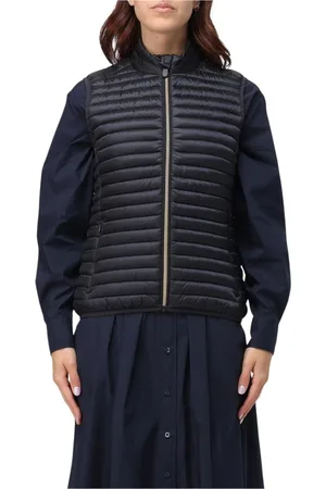 save the duck Vests, female, , Size: M Quilted Puffer High Collar Vest