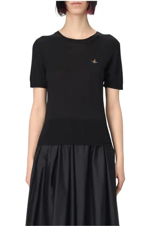 Vivienne Westwood T-Shirts, female, , Size: S Knit Short Sleeve Top