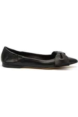 Pomme D´Or Ballerinas, female, , Size: 6 US Leather Ballerina Shoe with Bow