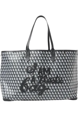 Anya Hindmarch Tote Bags, female, , Size: ONE SIZE Geometric Design Tote Bag