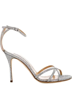 Sergio Rossi High Heel Sandals, female, , Size: 6 US Elegant Godiva Backstrap Sandals