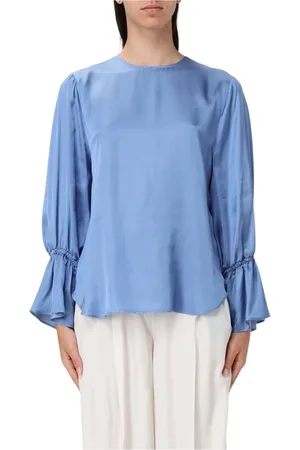 Liu Jo Blouses, female, , Size: M Elegant Ruffled Silk Blouse