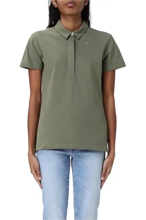 K-Way Polo Shirts, female, , Size: 2XL Elegant Violet Polo Shirt