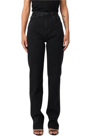 Saint Laurent Straight Jeans, female, , Size: W27 Straight Leg Jeans