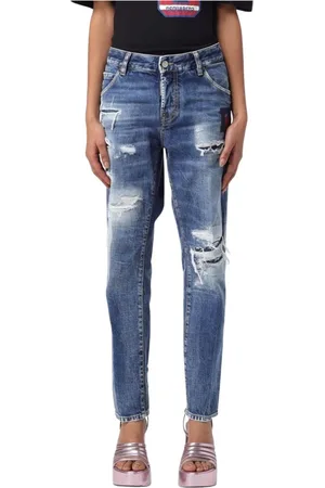 Dsquared2 Slim-fit Jeans, female, , Size: S Chic Distressed Jeans