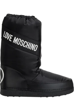 Moschino Winter Boots, female, , Size: 10 US Snow Boots with Drawstring Closure