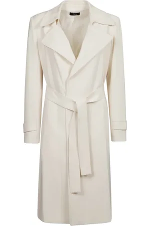 THEORY Trench Coats, female, , Size: L Oaklane Trench Coat with Belt