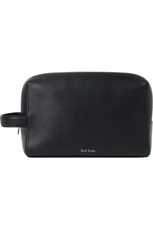 Paul Smith Toilet Bags, unisex, , Size: ONE SIZE Leather Travel Wash Bag