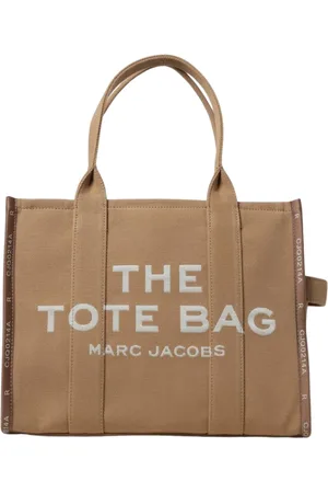 Marc Jacobs Tote Bags, female, , Size: ONE SIZE Canvas Tote Bag with Jacquard Logo