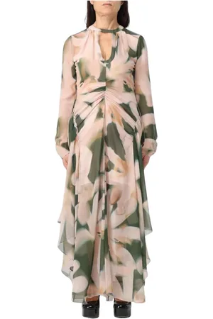 DEL CORE Maxi Dresses, female, , Size: M Floral Maxi Dress