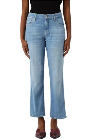 7 for all Mankind Boot-cut Jeans, female, , Size: W27 Straight Leg Crop Jeans
