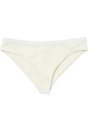 Jil Sander Bikinis, female, , Size: S Elegant Ivory Bikini Bottoms