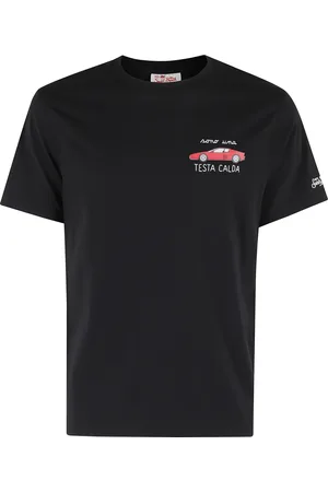 MC2 SAINT BARTH T-Shirts, male, , Size: L Classic Cotton T-Shirt Short Sleeve