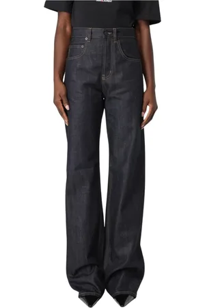 Saint Laurent Wide Jeans, female, , Size: W26 Classic Wide Leg Jeans
