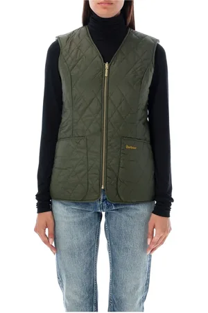 Barbour Vests, female, , Size: S Olive Markenfield Liner Vest Women