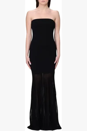 Michael Kors Gowns, female, , Size: S Elegant Midi Dress with Belt