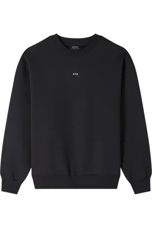 A.P.C. Sweatshirts, male, , Size: L Loose-fit Sweatshirt with Micrologo