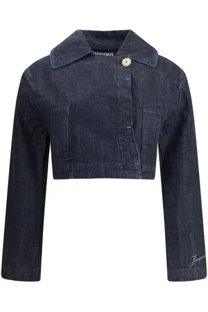 Jacquemus Denim Jackets, female, , Size: 3XS Denim Jacket with Classic Collar