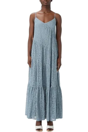 Michael Kors Maxi Dresses, female, , Size: 2XS Chic Lace Maxi Dress