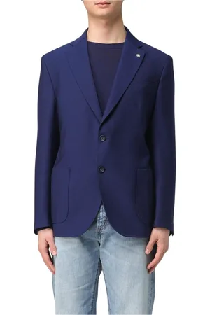 Manuel Ritz Blazers, male, , Size: L Tailored Blazer for Men