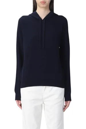 FAY Hoodies, female, , Size: S Cashmere Hoodie Relaxed Fit