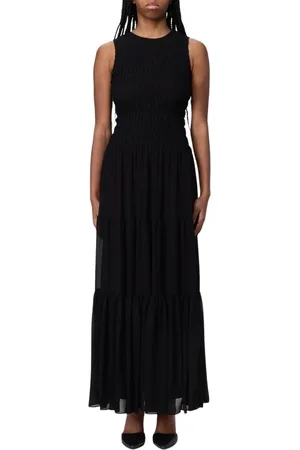 Michael Kors Maxi Dresses, female, , Size: M Elegant Tiered Maxi Dress