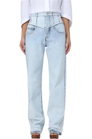 Isabel Marant Straight Jeans, female, , Size: M Relaxed Fit Boyfriend Jeans