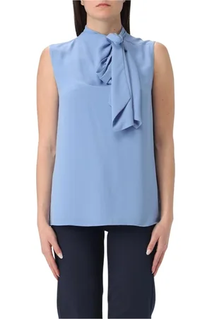 Liu Jo Sleeveless Tops, female, , Size: XS Pink Sleeveless Blouse Elegant Style