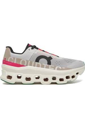On Running Sneakers, male, , Size: 5 1/2 US Silver Propulsive Running Shoes