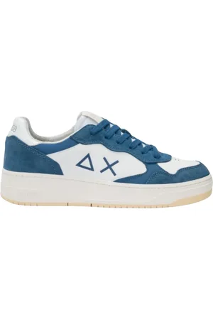 sun68 Sneakers, male, , Size: 10 US Leather Sneakers Big Basket Style