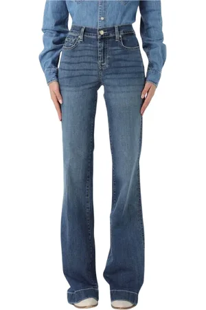 7 for all Mankind Boot-cut Jeans, female, , Size: W30 Wide Leg Jeans, Premium Denim