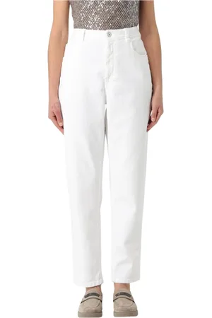 Brunello Cucinelli Straight Jeans, female, , Size: XS Classic Straight Leg Jeans