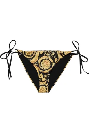 VERSACE Bikinis, female, , Size: XL Baroque Print Bikini Bottoms