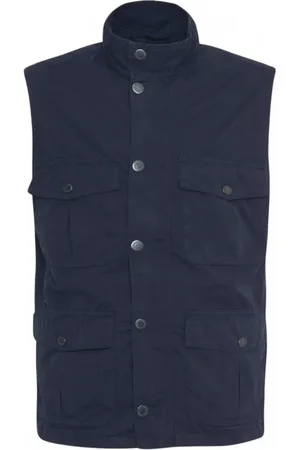 Barbour Vests, male, , Size: L Polyester Parka Gilet Casual Corbridge
