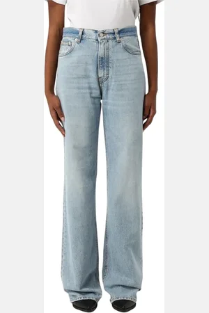 haikure Straight Jeans, female, , Size: W24 Wide Leg Jeans