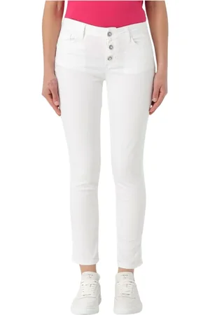 Liu Jo Skinny Jeans, female, , Size: W27 Pink Button Fly Skinny Jeans